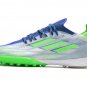 Men's& woman'sX Speedflow.1 TF - White Screaming Green Sonic Ink
