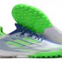 Men's& woman'sX Speedflow.1 TF - White Screaming Green Sonic Ink