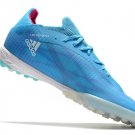 Men's& woman'sX Speedflow.1 TF Sapphire Edge - Sky RushPinkWhite