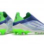 Men's& woman'sX Speedflow+ Adizero Prime X AG - Footwear White Screaming Green Sonic Ink