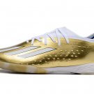 Men's& woman'sX Speedportal Messi.1 Indoor Leyenda - Gold MetallicWhitePulse Blue