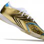 Men's& woman'sX Speedportal Messi.1 Indoor Leyenda - Gold MetallicWhitePulse Blue
