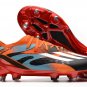 Men's& woman'sX Speedportal Messi.1 SG L10NEL M35SI - OrangeSilver MetallicCore Black