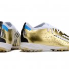 Men's& woman'sX Speedportal Messi.1 Turf Leyenda - Gold MetallicWhitePulse Blue