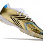 Men's& woman'sX Speedportal Messi.1 Turf Leyenda - Gold MetallicWhitePulse Blue