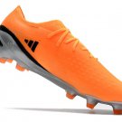Men's& woman'sX Speedportal.1 FG Metal Studs - OrangeBlackGrey