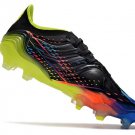 Men's& woman'sCopa Sense .1 FG 'Al Rihla 2022 World Cup' - BlackBright CyanYellow