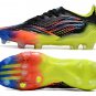 Men's& woman'sCopa Sense .1 FG 'Al Rihla 2022 World Cup' - BlackBright CyanYellow