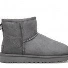 Womens UGG  Classic Mini Fashion Boot, Dark Grey