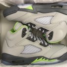 100% Authentic Jordan 5 Retro Green Bean