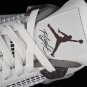 A MA MANIERE AIR JORDAN 4 RETRO PHANTOM WHITEGREYBLACK