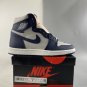 Air Jordan 1 High &acirc;��85 &acirc;��Georgetown&acirc;�� College NavyWhiteTech Grey