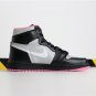 Air Jordan 1 High BlackWolf Grey-Pink