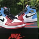 Air Jordan 1 High OG ‘Fearless’ WhiteUniversity Blue-Varsity Red-Black
