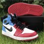 Air Jordan 1 High OG &acirc;��Fearless&acirc;�� WhiteUniversity Blue-Varsity Red-Black