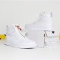 Air Jordan 1 High Zip &acirc;��Triple White&acirc;�� AQ3742-116