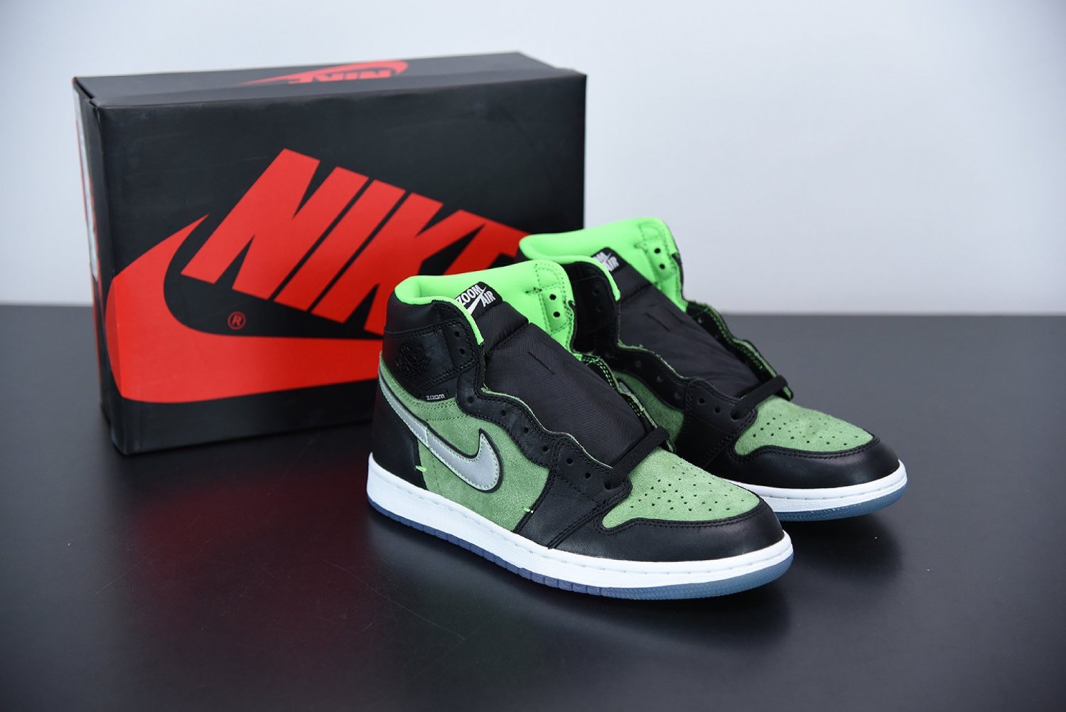 Air Jordan 1 High Zoom &acirc;��Rage Green&acirc;��