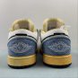 Air Jordan 1 Low &acirc;��Sashiko&acirc;�� Ashen SlateBlack-Pale Ivory-Sesame