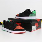 Air Jordan 1 Low Flyknit ‘BHM’ BlackLucid GreenRed
