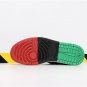 Air Jordan 1 Low Flyknit &acirc;��BHM&acirc;�� BlackLucid GreenRed