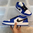 Air Jordan 1 Low Hyper RoyalWhite-Orange Peel