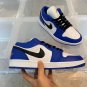 Air Jordan 1 Low Hyper RoyalWhite-Orange Peel