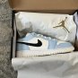 Air Jordan 1 Low 'Ice Blue Black White'
