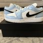 Air Jordan 1 Low 'Ice Blue Black White'