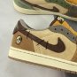 Air Jordan 1 Low OG &acirc;��Voodoo&acirc;�� FlaxMuslin-Fauna Brown