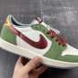 Air Jordan 1 Low OG &acirc;��Year Of The Dragon&acirc;�� SailCedar-Oil Green
