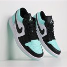 Air Jordan 1 Low WhiteEmerald Rise-Black