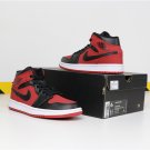Air Jordan 1 Mid ‘Bred’ 554724-610