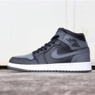 Air Jordan 1 Mid Dark GreyWhite 554724-041