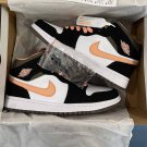 Air Jordan 1 Mid 'Peach Mocha'