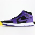 Air Jordan 1 Mid PurpleBlack