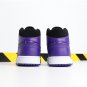Air Jordan 1 Mid PurpleBlack