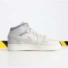 Air Jordan 1 Mid White Grey