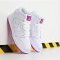 Air Jordan 1 Mid White Pink 555112-100