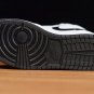 Air Jordan 1 Mid White Purple Black