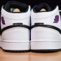 Air Jordan 1 Mid White Purple Black