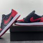 Air Jordan 1 Retro Low Bred BlackVarsity Red&acirc;��Sail 705329-001