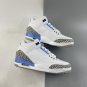 Air Jordan 3 &acirc;��UNC&acirc;�� WhiteValor Blue-Tech Grey