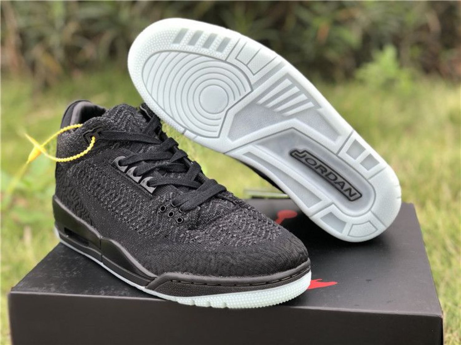 Air Jordan 3 Flyknit Black