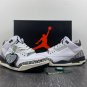 Air Jordan 3 Hide N&acirc;�� Sneak White Black Iron Cement Grey