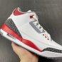 Air Jordan 3 OG Fire Red 2022 White Fire Red Black