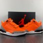 Air Jordan 3 OrangeBlack-Cement Grey