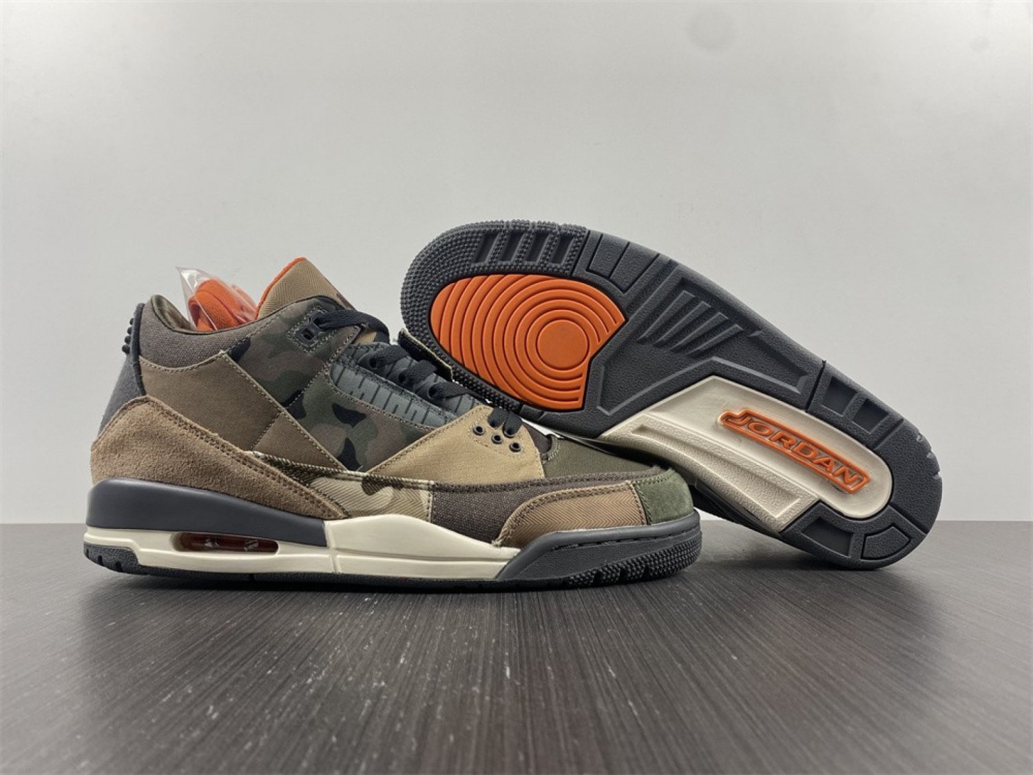 Air Jordan 3 Patchwork Dark Haze lMulti Color