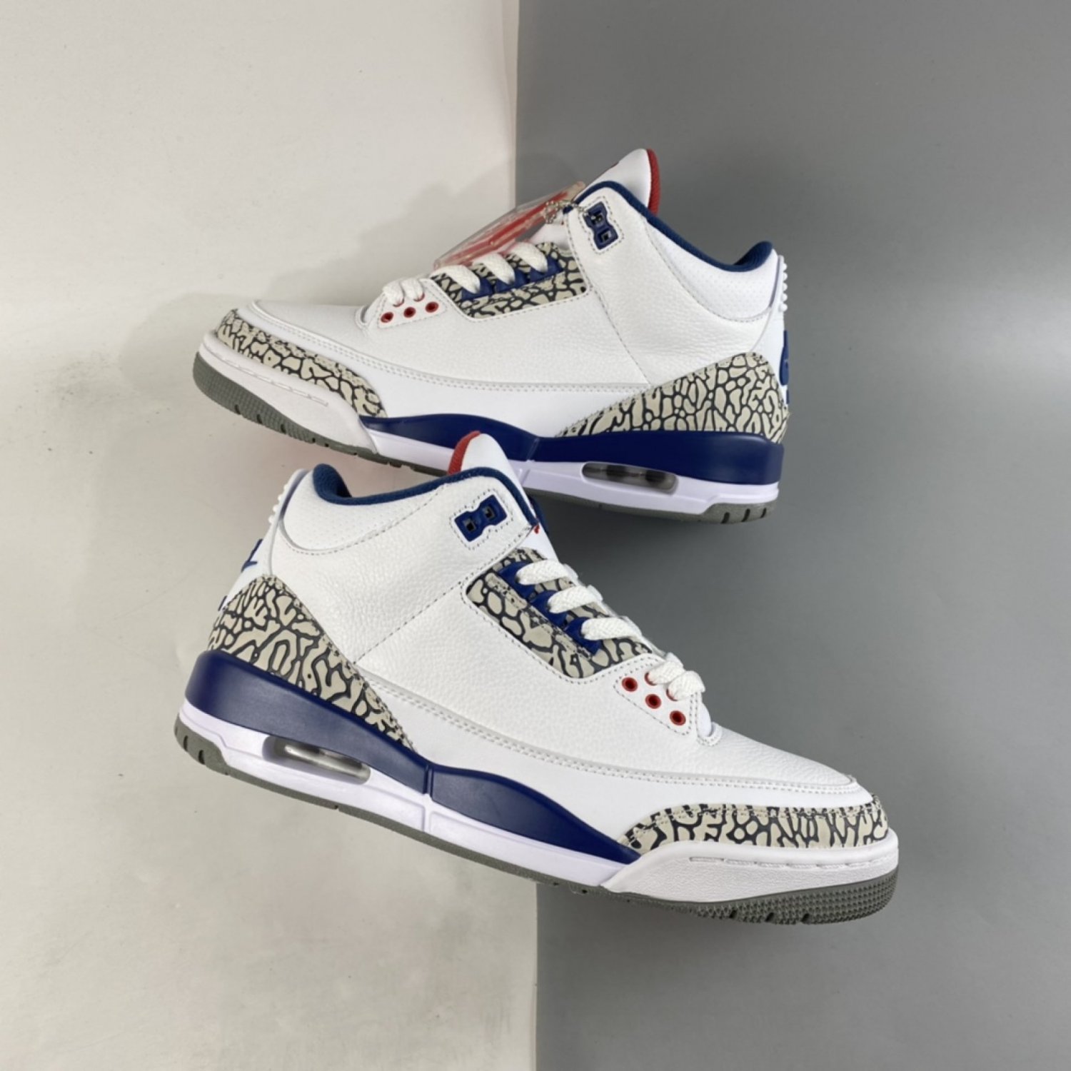 Air Jordan 3 Retro OG &acirc;��True Blue&acirc;�� WhiteFire Red-True Blue