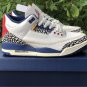 Air Jordan 3 Retro White Cement Grey True Blue