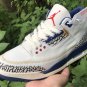 Air Jordan 3 Retro White Cement Grey True Blue